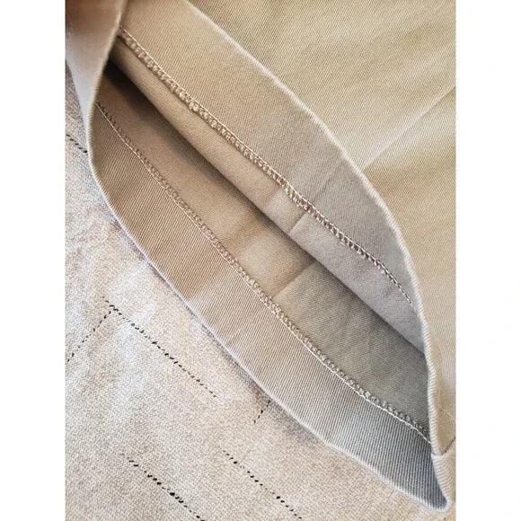 Oak Hill Premium Pants Khaki Mens Measures 52 x 25.5 Chino Flat Front Slacks - Picture 10 of 10